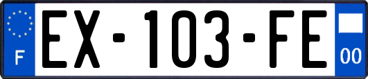 EX-103-FE