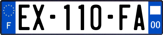 EX-110-FA