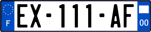 EX-111-AF