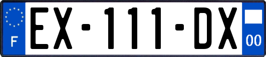 EX-111-DX