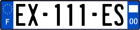 EX-111-ES