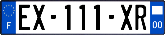 EX-111-XR