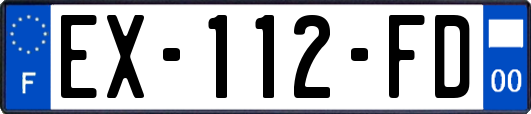 EX-112-FD
