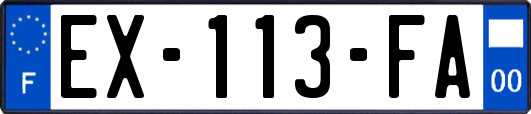 EX-113-FA