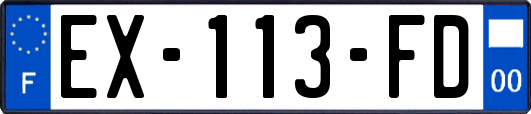 EX-113-FD