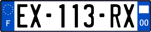 EX-113-RX