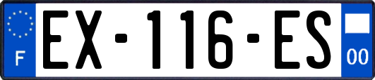 EX-116-ES