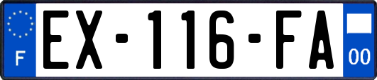 EX-116-FA