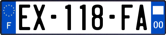 EX-118-FA