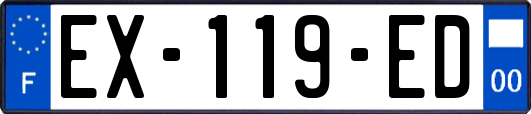 EX-119-ED