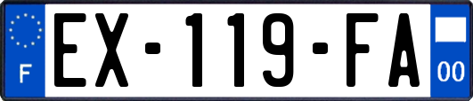EX-119-FA