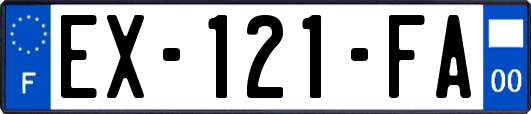 EX-121-FA