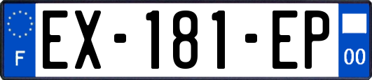 EX-181-EP