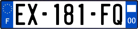 EX-181-FQ