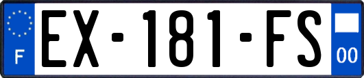 EX-181-FS