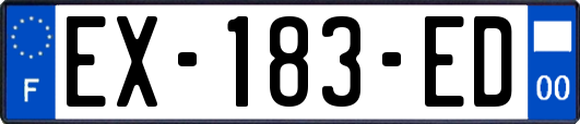 EX-183-ED