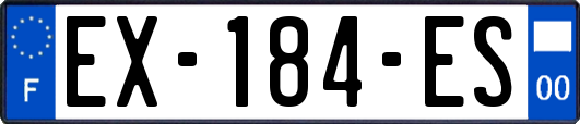 EX-184-ES