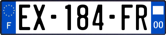 EX-184-FR
