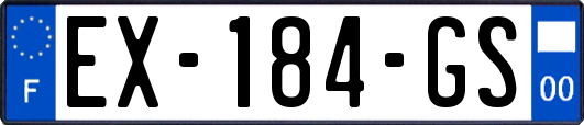 EX-184-GS
