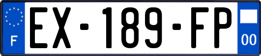 EX-189-FP