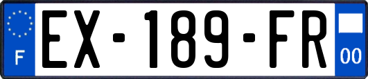 EX-189-FR