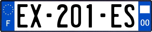 EX-201-ES