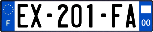 EX-201-FA