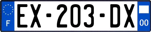 EX-203-DX