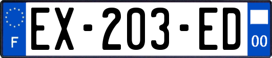 EX-203-ED