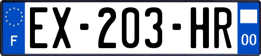 EX-203-HR