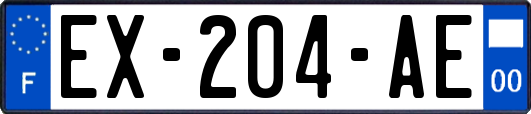 EX-204-AE