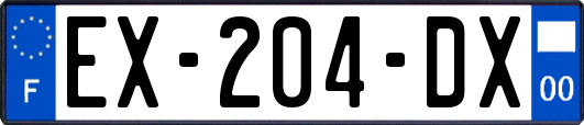 EX-204-DX