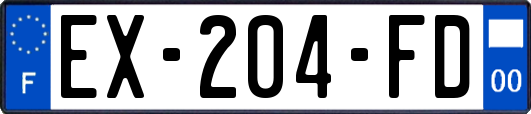 EX-204-FD