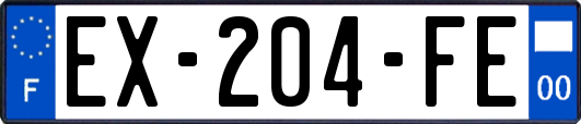 EX-204-FE