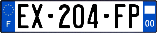 EX-204-FP