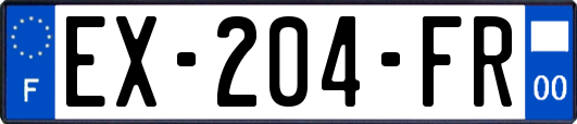 EX-204-FR
