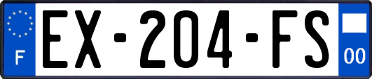 EX-204-FS