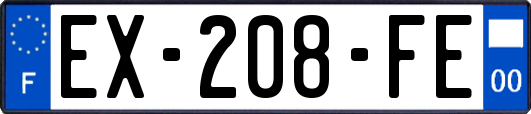 EX-208-FE