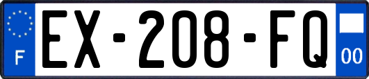 EX-208-FQ