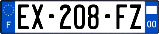 EX-208-FZ