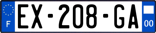 EX-208-GA