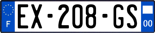 EX-208-GS