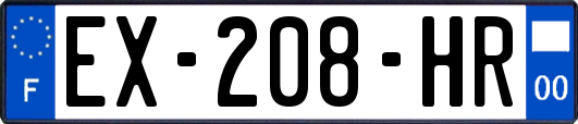 EX-208-HR