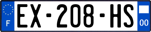 EX-208-HS