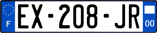 EX-208-JR