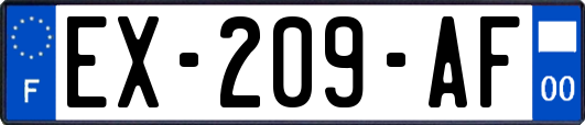 EX-209-AF