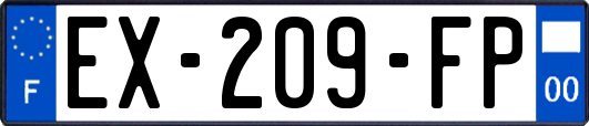 EX-209-FP