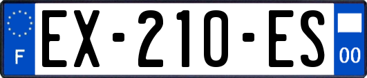 EX-210-ES