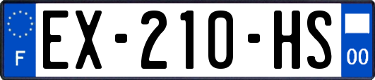 EX-210-HS