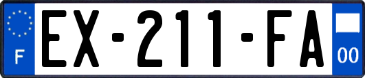 EX-211-FA